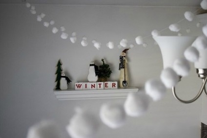 Снігопад з вати - гості в будинку - 1000 способів розважити гостей!