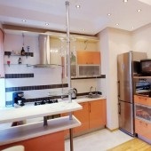Modern konyhák, konyhák modern stílusban, konyha lakberendezés (20 fotó)