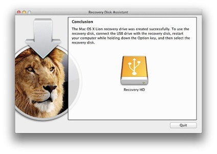 Створюємо диск відновлення системи за допомогою recovery disk assistant