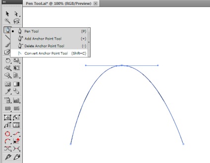 Crearea unei forme de obiecte utilizând instrumentul stilou în Adobe Illustrator - rboom