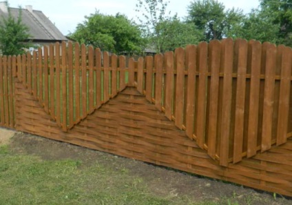 Modalități de a crea un gard frumos și original din lemn, construcții și reparații