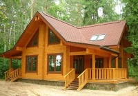 Construcții la cheie de case din lemn