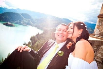 Весілля в словенії - романтична весілля в замку блед