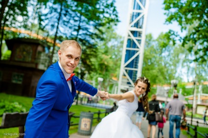 Fotografia de nunta in parc, fotograful nikolay gulik