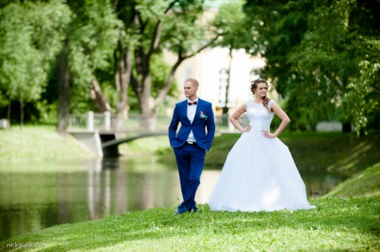 Fotografia de nunta in parc, fotograful nikolay gulik