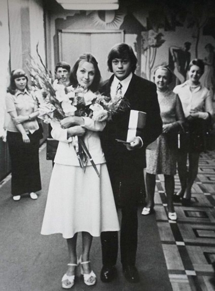 Fotografiile de nunta ale vedetelor sovietice
