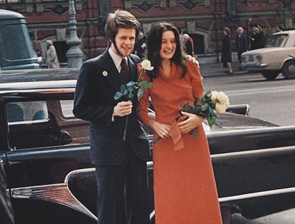 Fotografiile de nunta ale vedetelor sovietice