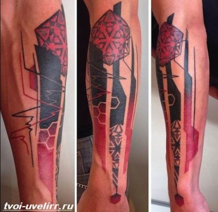 tetoválás absztrakció