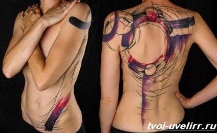 Tattoo abstractizare