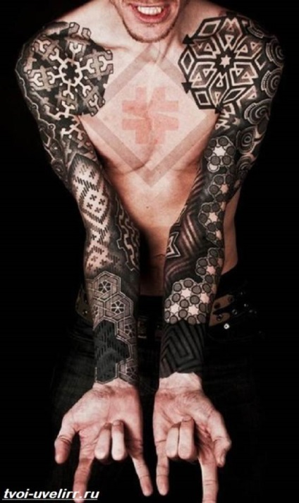 tetoválás absztrakció