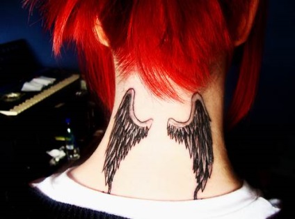 tetoválás szárnyak