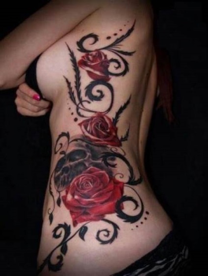 Rose tatuaj