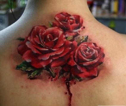 Rose tatuaj