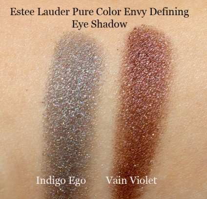 Тіні estee lauder pure color envy defining eye shadow- відтінки indigo ego і vain violet