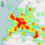 A hő térképen (vagy Hőtérkép) (hőtérkép) Thermal térképen (vagy hőtérkép)