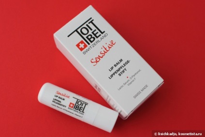 Toitbel sensitive lip balm lactic serum, d-panthenol, vitamin f бальзам для губ відгуки