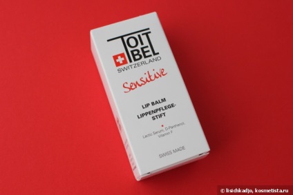 Toitbel sensitive lip balm lactic serum, d-panthenol, vitamin f бальзам для губ відгуки