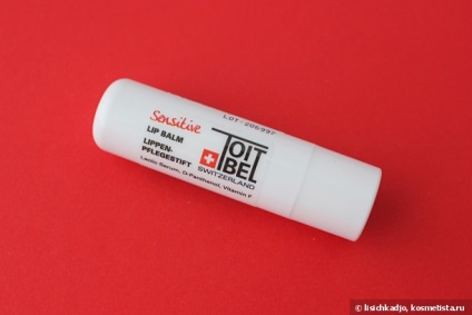 Toitbel sensitive lip balm lactic serum, d-panthenol, vitamin f бальзам для губ відгуки