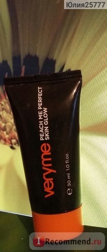 Crema de tonifiere oriflame veryme peach mă străluci pielea perfectă - 