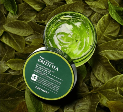 Tony moly the chok chok green tea essential soothing gel гель для обличчя і тіла з екстрактом зеленого