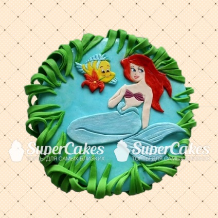 Торт на 2 кг, замовити торт на 2 кг з мастики від «supercakes»