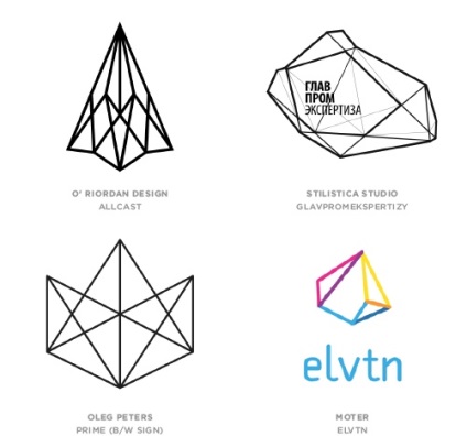 Тренди в дизайні логотипів 2014