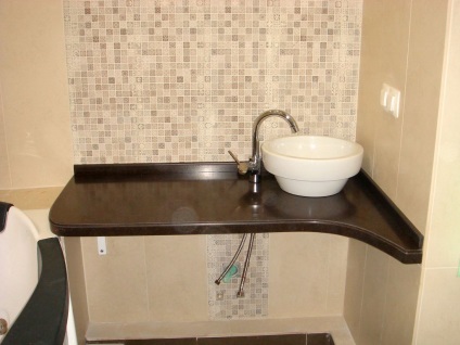 Sarok mosogató fürdőszoba és módok telepítése mosdókhoz kezük