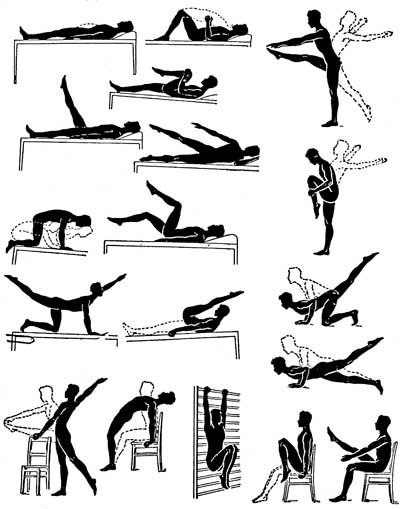 un set de exerciții fizice pentru prostatită)