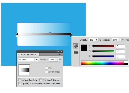 Lecke illusztrátor - hogyan lehet kombinálni több színátmenetek Adobe Illustrator - rboom
