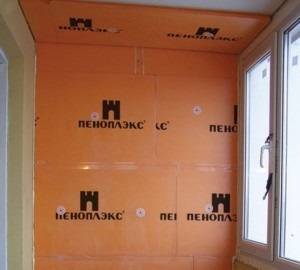 Melegítő Penoplex erkélyek kezük (saját) Melegítő Penoplex erkélyek kezük