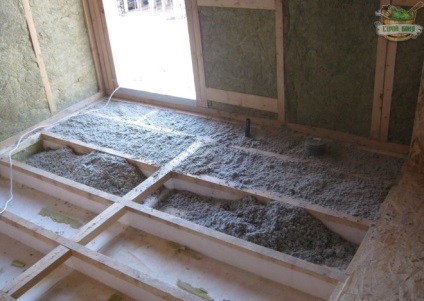 Izolarea termică a podelei în casa din lemn cu propriile mâini este schema corectă de încălzire de jos