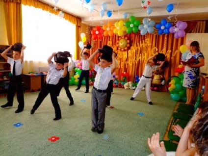 Відео танцю хлопчиків на випускному в дитячому садку