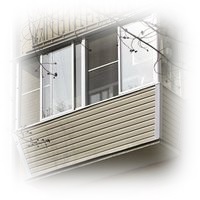 Îndepărtarea unui balcon sau a unei cabane sau a modului de a crește suprafața utilă a unei loggii sau a unui balcon folosind o telecomandă