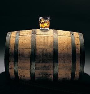 Whisky îmbătrânit într-un butoi de bourbon de stejar bourbon bourbon