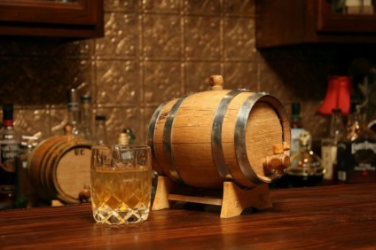Whisky îmbătrânit într-un butoi de bourbon de stejar bourbon bourbon