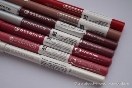 У коробці з олівцями ..., або контур для губ essence lipliner відгуки