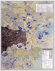 East Jerusalem wikipedia - harta wikipedia a Ierusalimului de Est - informații de la Wikipedia