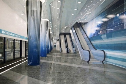 A St. Petersburg metró a az év vége lesz „dunai” állomás „Shushary” és a „Avenue of Fame”