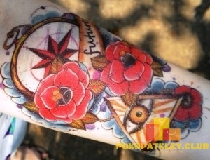 Ideiglenes tetoválás absztrakció, a vásárlók klub