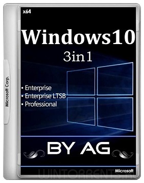 Windows 10 3in1 (x64) by ag autoactiv (2017) rus скачати windows і програми через торрент!