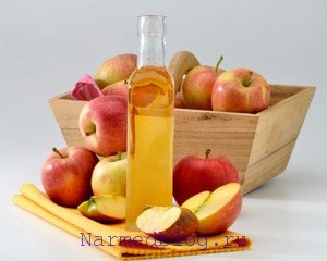 Яблучний оцет, застосування яблучного оцту в народній медицині