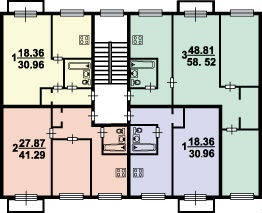 Цікаве квартіроведеніе панельні п'ятиповерхівки хрущовського періоду - ринок житла - газета