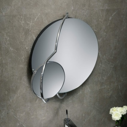 Oglinda în baie - 75 de fotografii ale combinației perfecte în baie