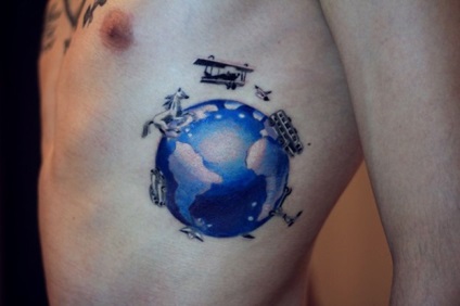 Значення татуювання світ на порталі