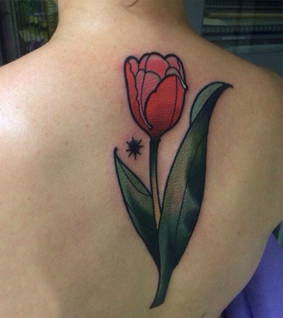Значення татуювання тюльпан, мистецтво татуювання! Татуювання фото, тату в киеве
