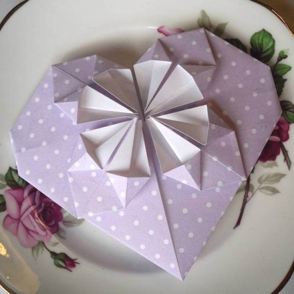 4 Scheme de realizare a inimii stăpânilor de origami - despre manualul în ucraineană - viața mea