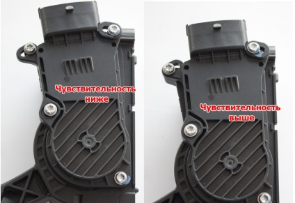 Adaptarea poziției zero a supapei de accelerație 