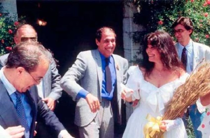 Адріано Челентано і його дружина відзначили золоте весілля
