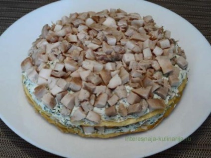 A fehérje torta csirke - egyszerű receptek