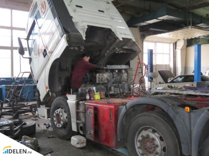 Afaceri pe repararea camioanelor - servicii pe